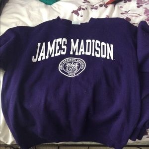 James Madison University Crewneck, size M