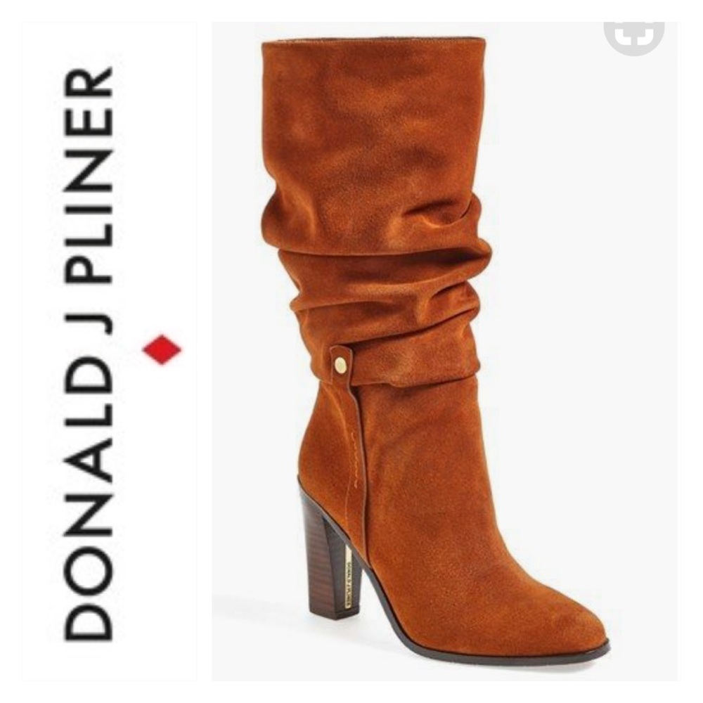 Donald Pliner 'Odessa' Slouched Shaft Suede Boot