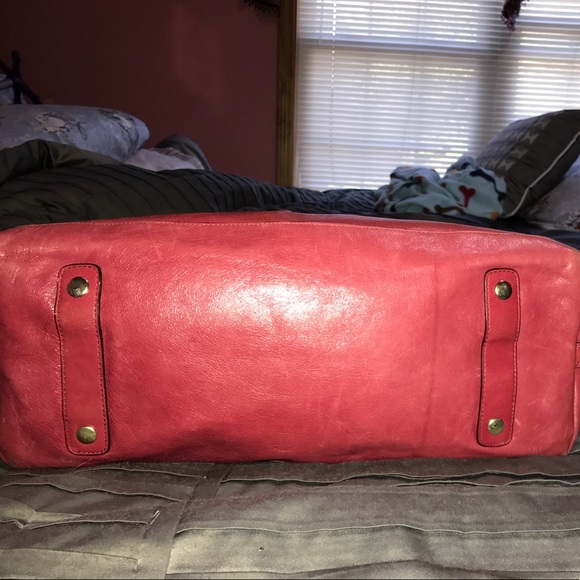 Large Cherry Coach Satchel - Picture 2 of 8