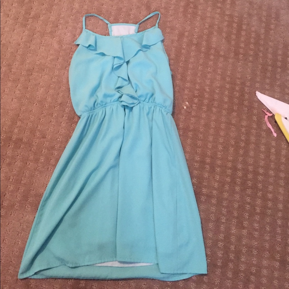 Blue sundress