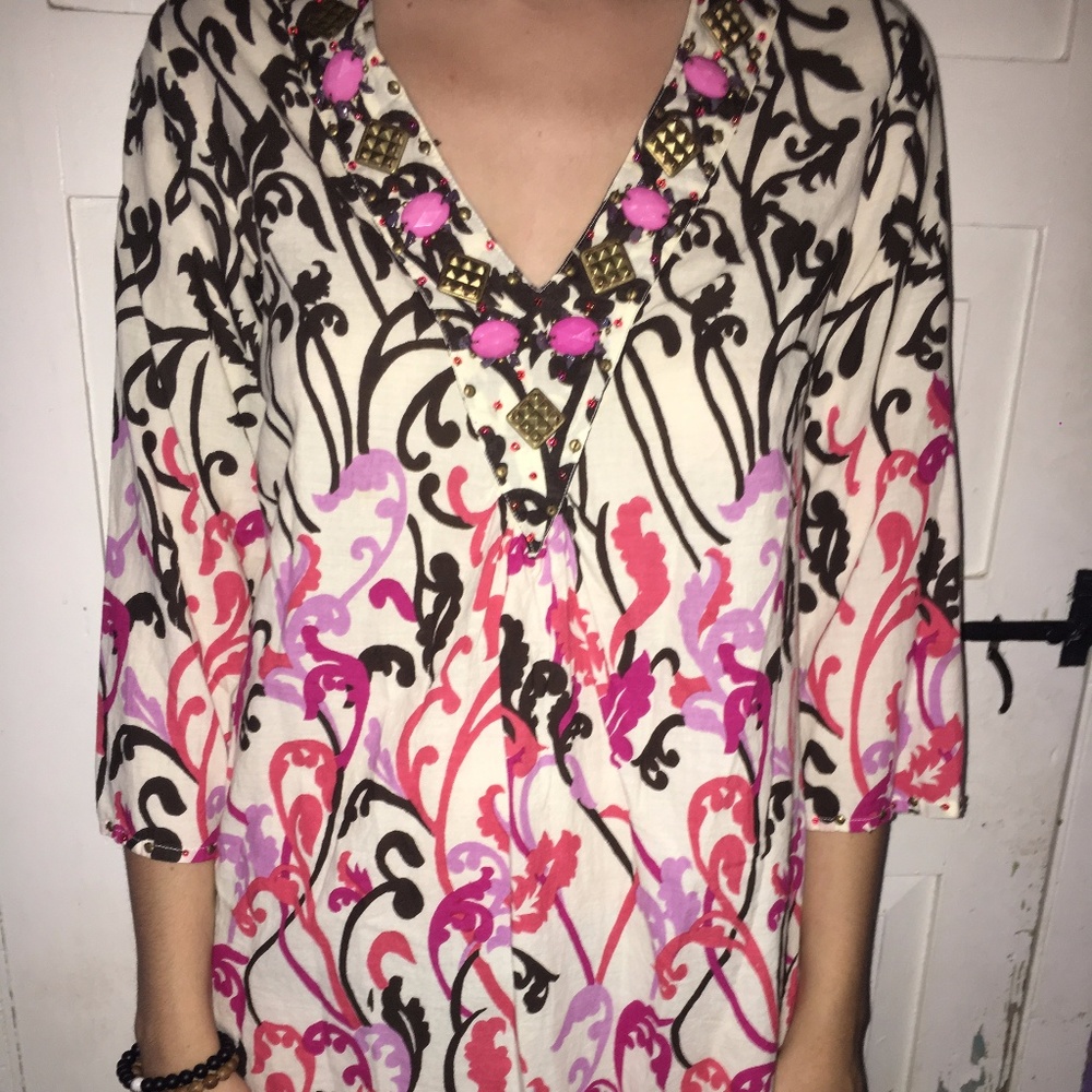 Patterned Calypso coverup
