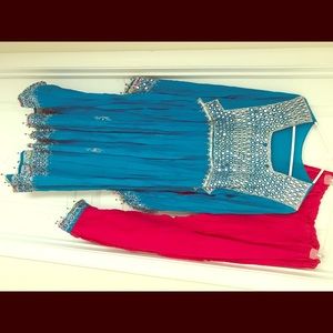 Beautiful Afghan 3 piece dress!