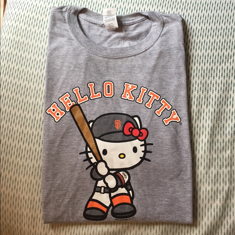 Ltd Edition SF Giants Hello Kitty t-shirt - sz XL