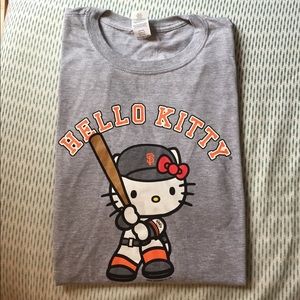 Ltd Edition SF Giants Hello Kitty t-shirt - sz XL