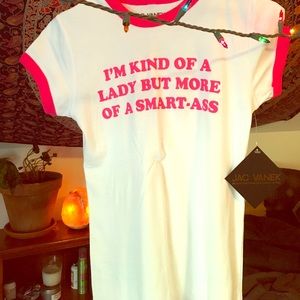 Jac Vanek "...more of a smart-ass" Tee