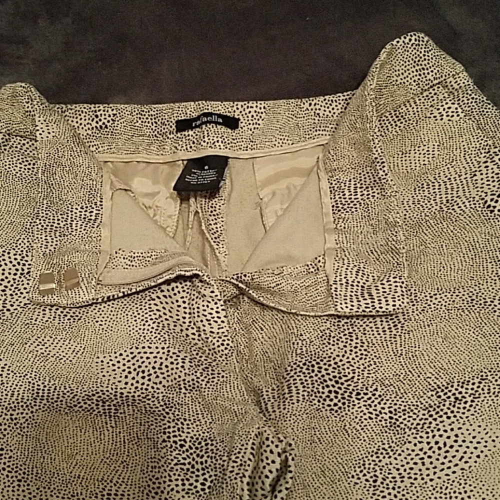 Animal print pants