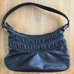Wilson Black Leather Purse