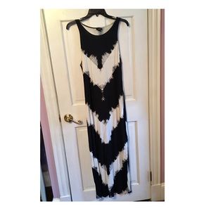 Women's maxi dress, "tye dye" look!