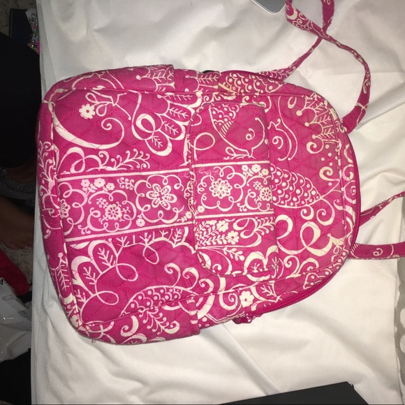 Vera Bradley Backpack, smaller in size,gently used - Picture 1 of 3