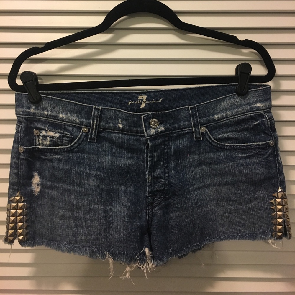 7 For All Mankind jean shorts.
