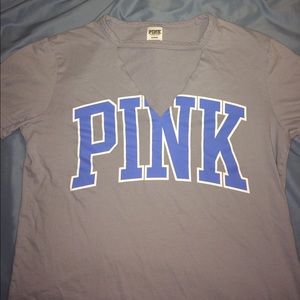 PINK cut-out shirt