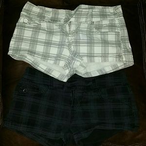 Two pairs of shorts by YMI