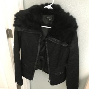 Bebe fur jacket