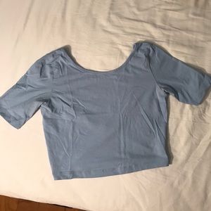 ASOS scoop back crop top