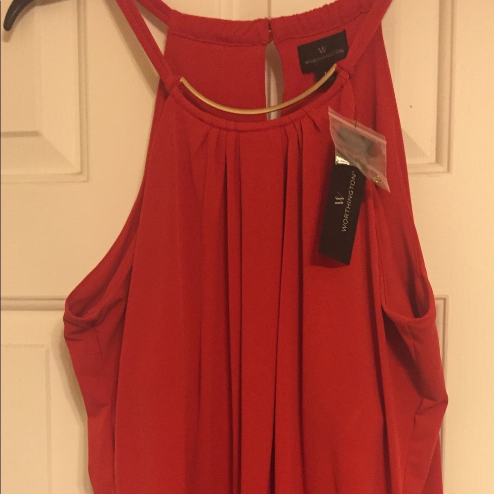 Halter type top