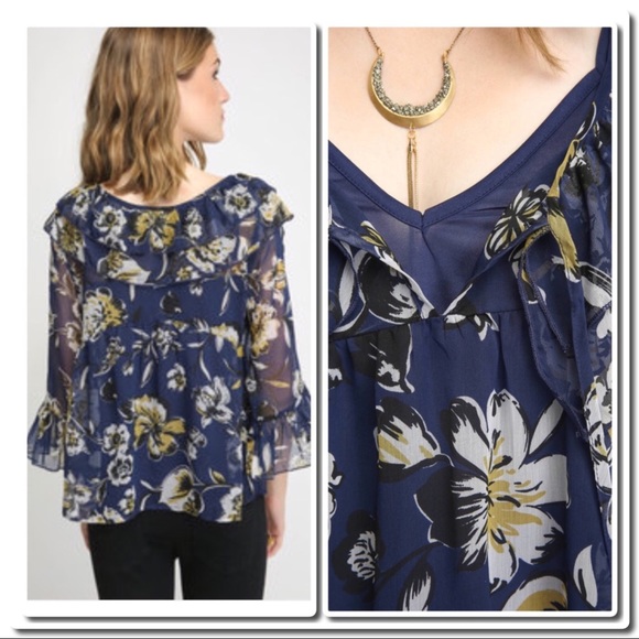 Band of Gypsies Ruffle Blouse - Picture 3 of 5