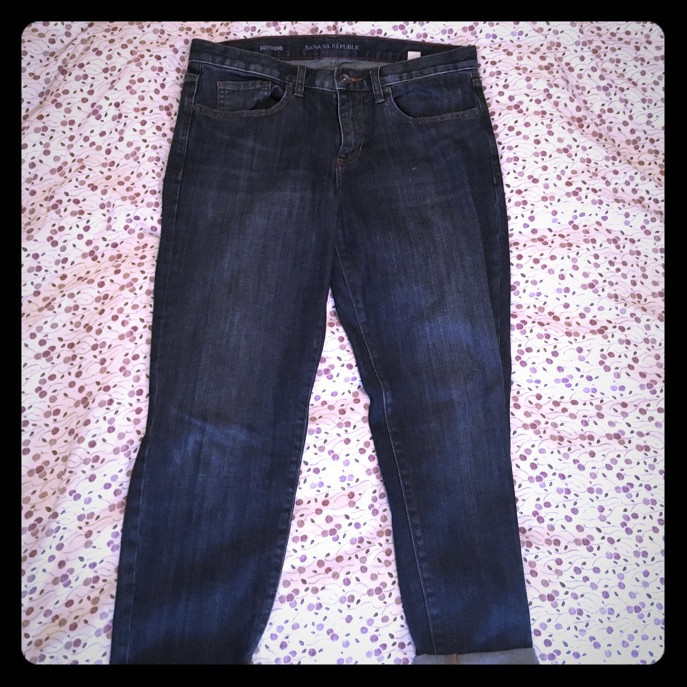 J. Crew boyfriend cut jeans