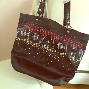 Coach Rhinestone Tote