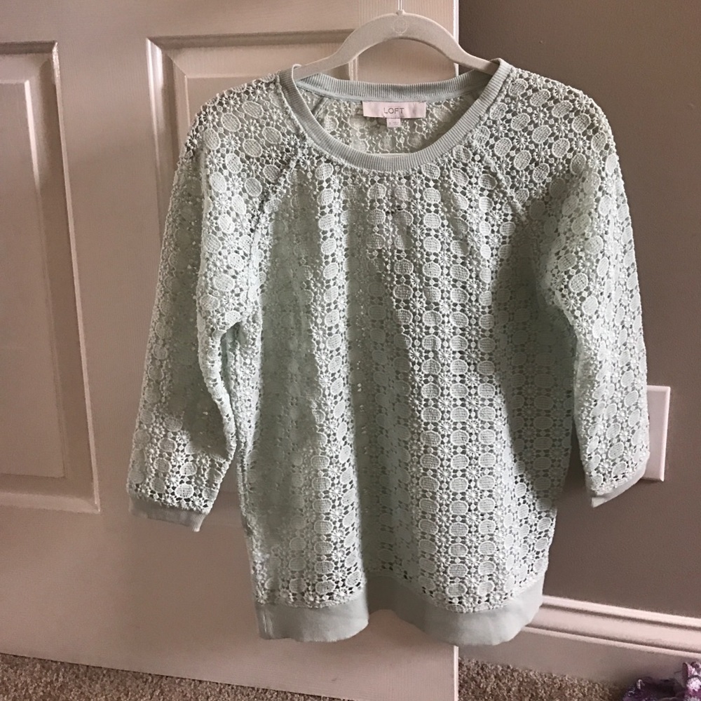 Mint Ann Taylor LOFT sweater