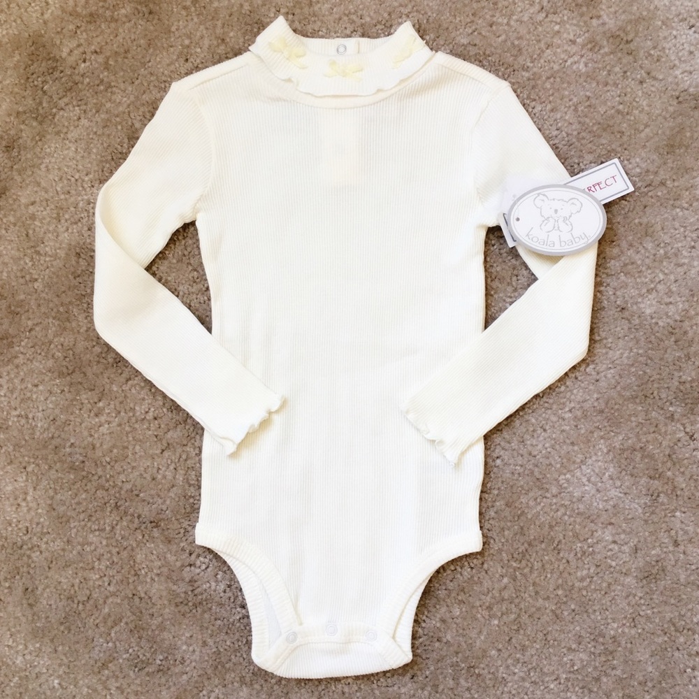 KOALA BABY Long Sleeve Turtleneck Onesie NEW