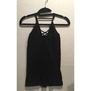 Ribbed Spandex Body Suit