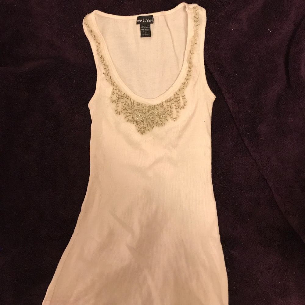 Sparkly tank top