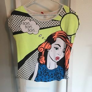 3 for $17 deal! Comic art t shirt