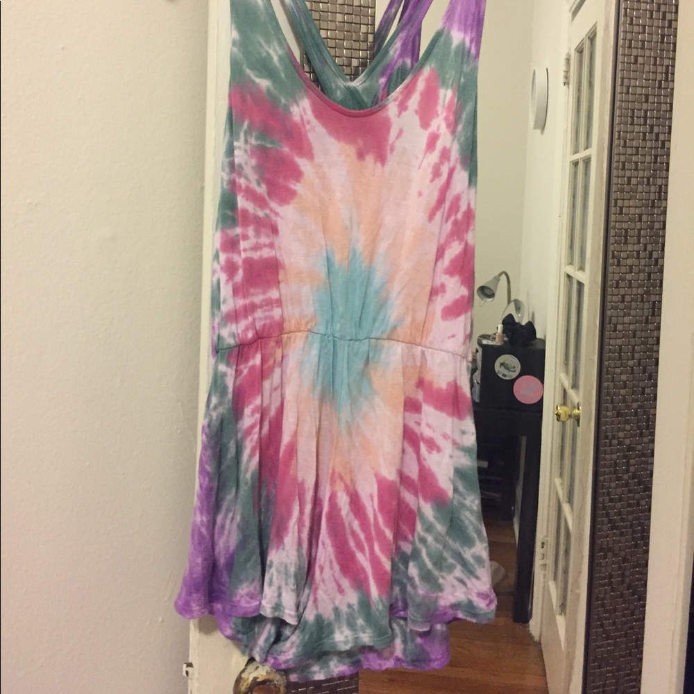 Urban Outfitters Tie Dye Romper