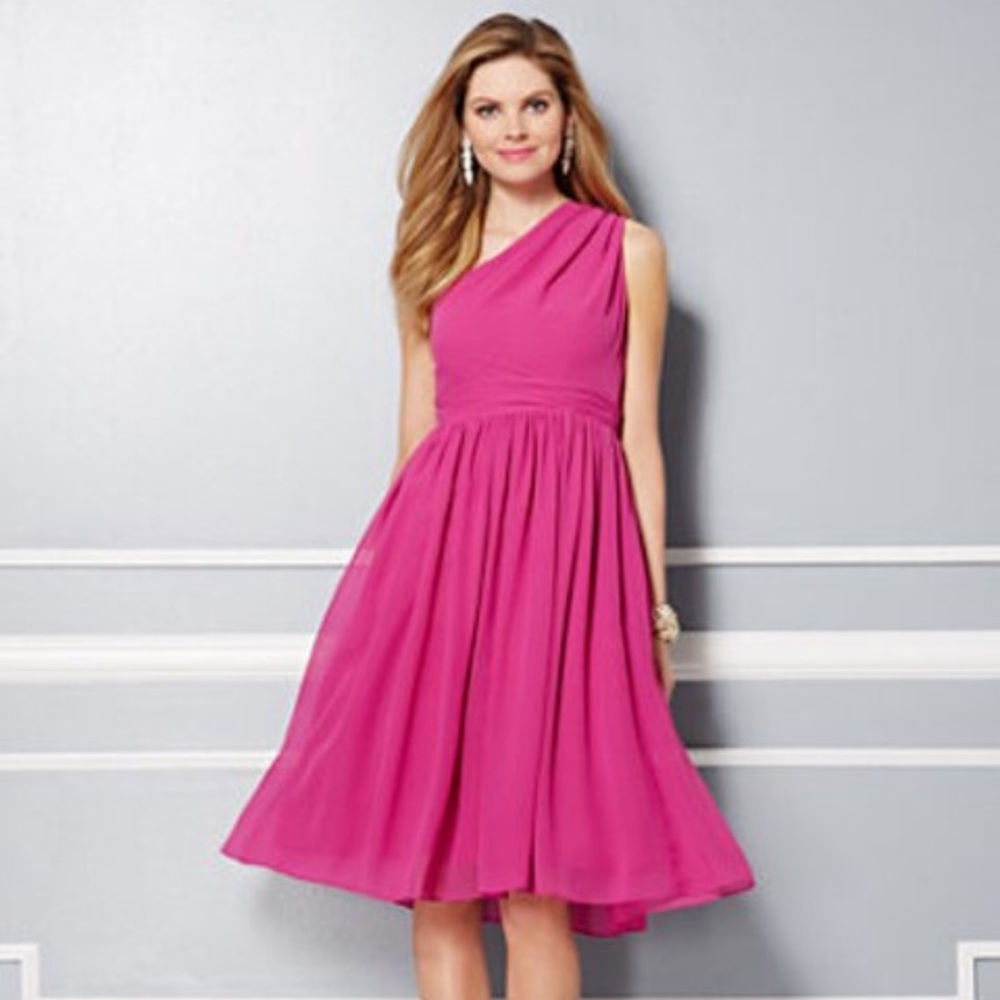 Eva Mendez Collection Della Chiffon Dress