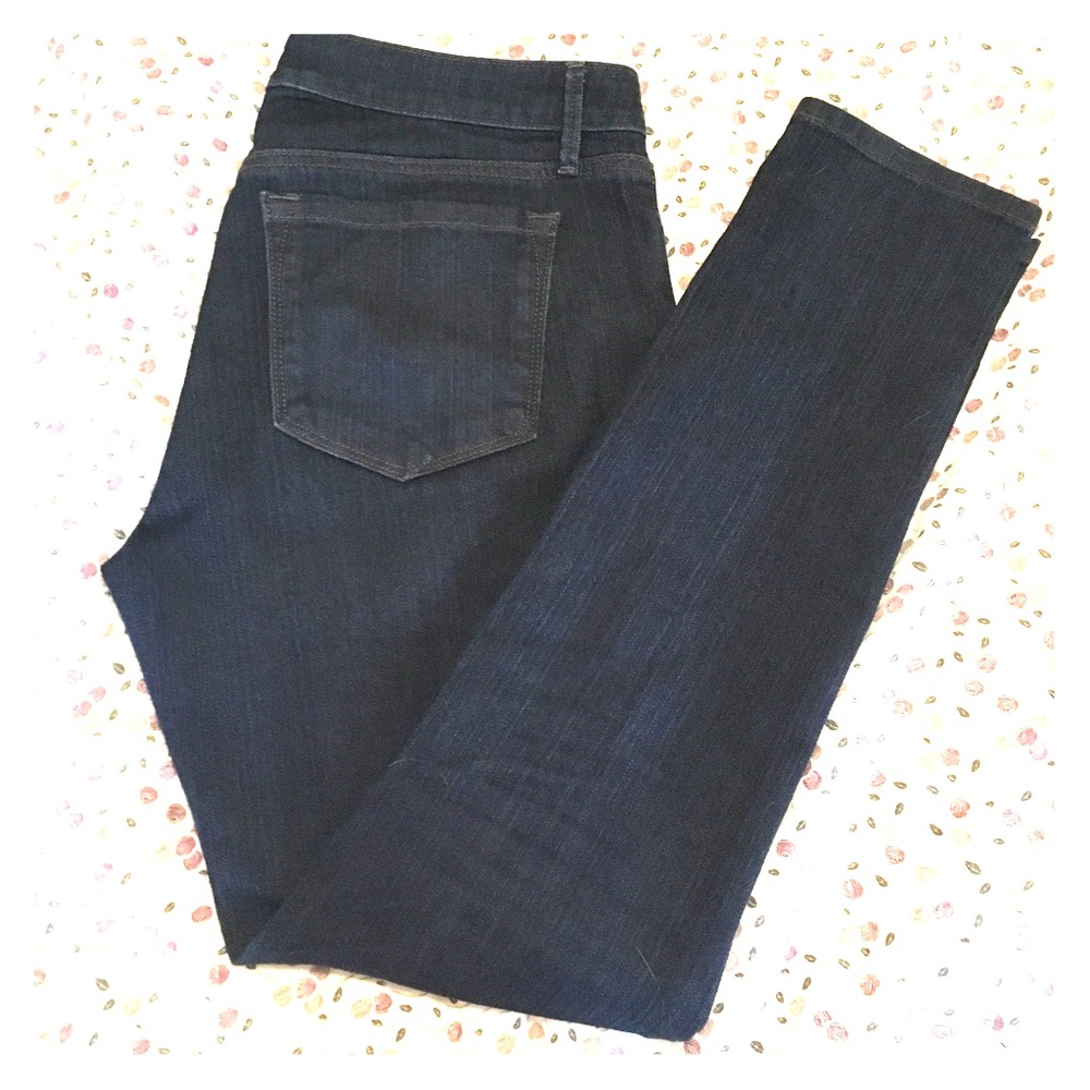 Dark blue loft jeans