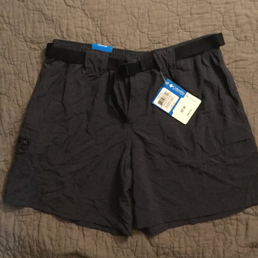 Charcoal Cargo Hiking Shorts NWT