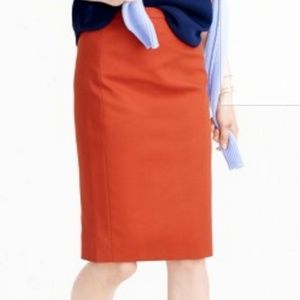 J. Crew Cream No. 2 Pencil Skirt
