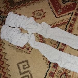 Gray Thigh High socks