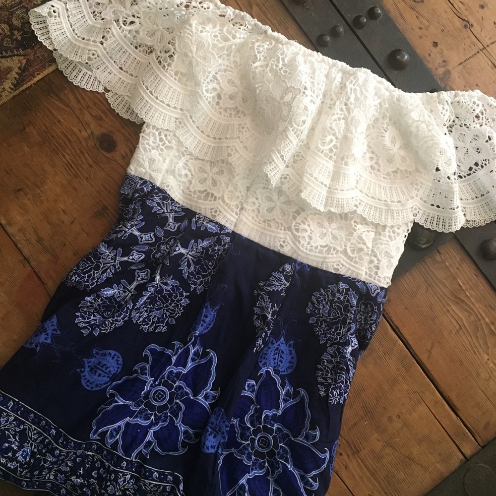 Off The Shoulder Romper