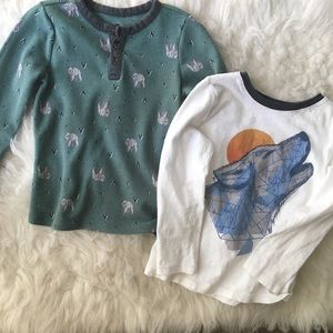 Old Navy Toddler Boy Shirts, Size 4t, Longsleeve
