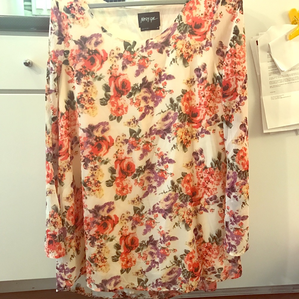 Tunic floral dress
