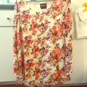 Tunic floral dress