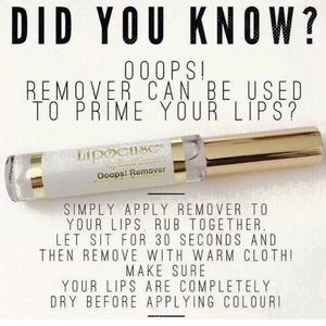 SeneGence Lipsense oops remover