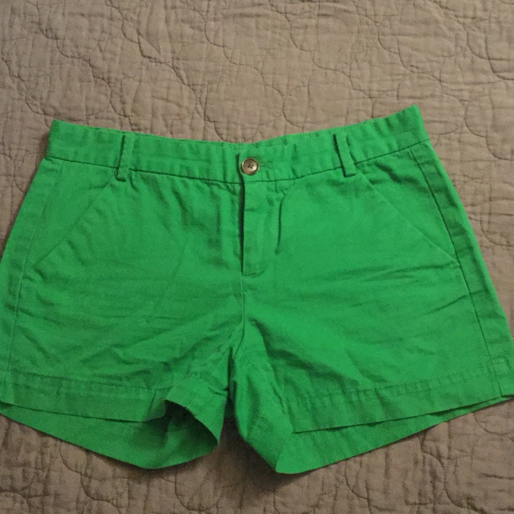 Kelly Green Chino Shorts