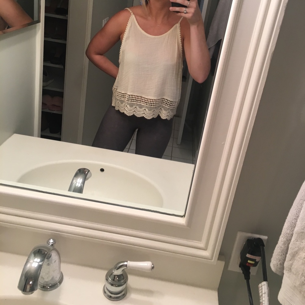 Off White Tank