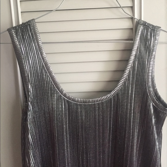 Silver DKNY jeans dress - Picture 5 of 6