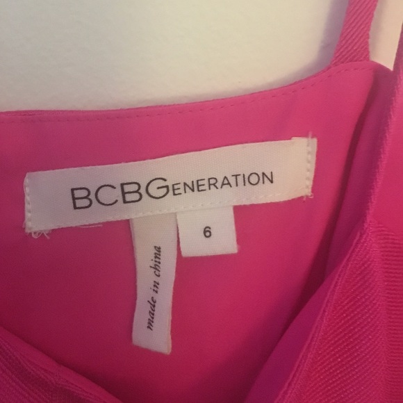 Brand new bcbg hot pink dress - Picture 2 of 3