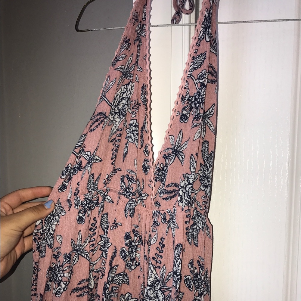 open back boho pacsun top