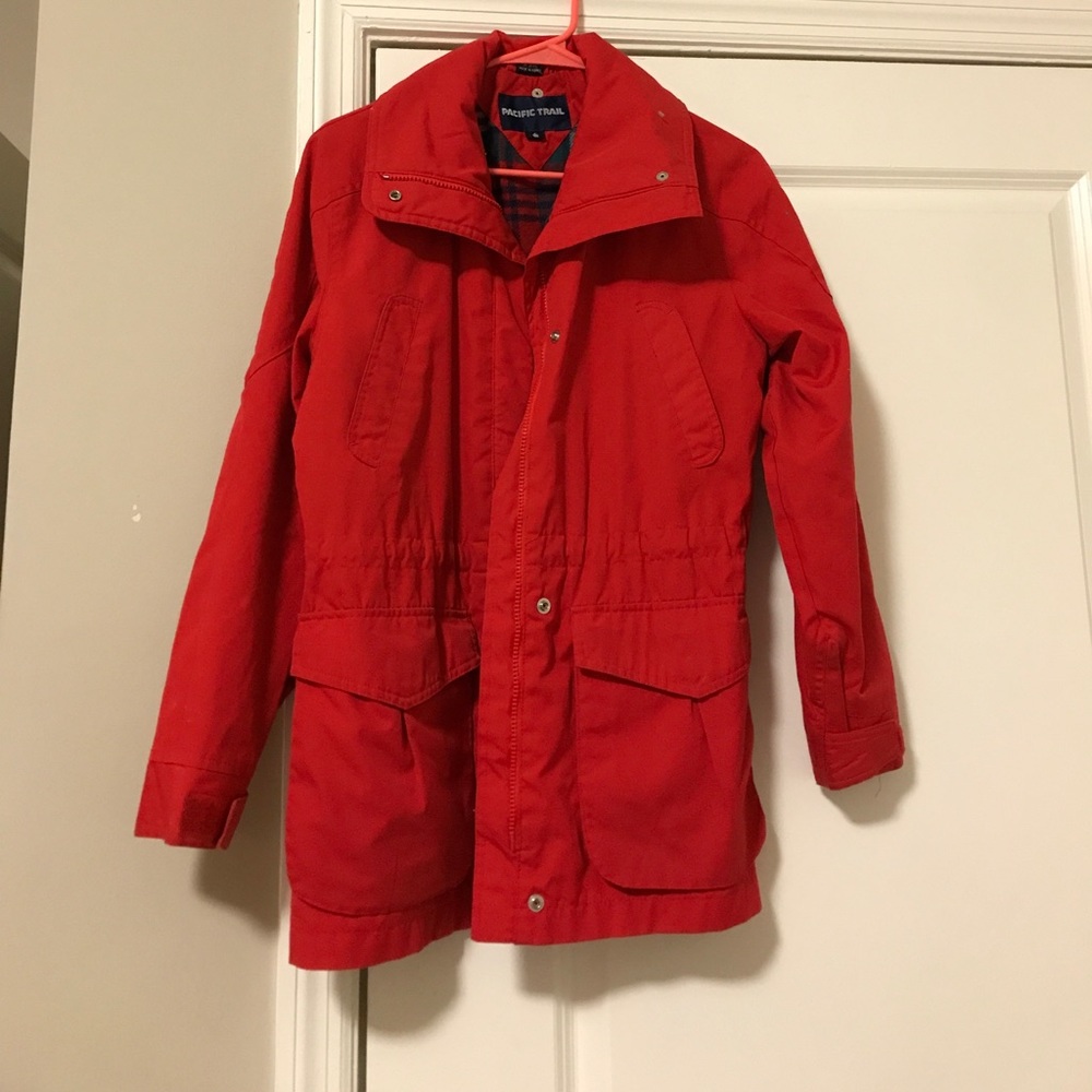 Vintage Pacific Trail Red Warm Jacket