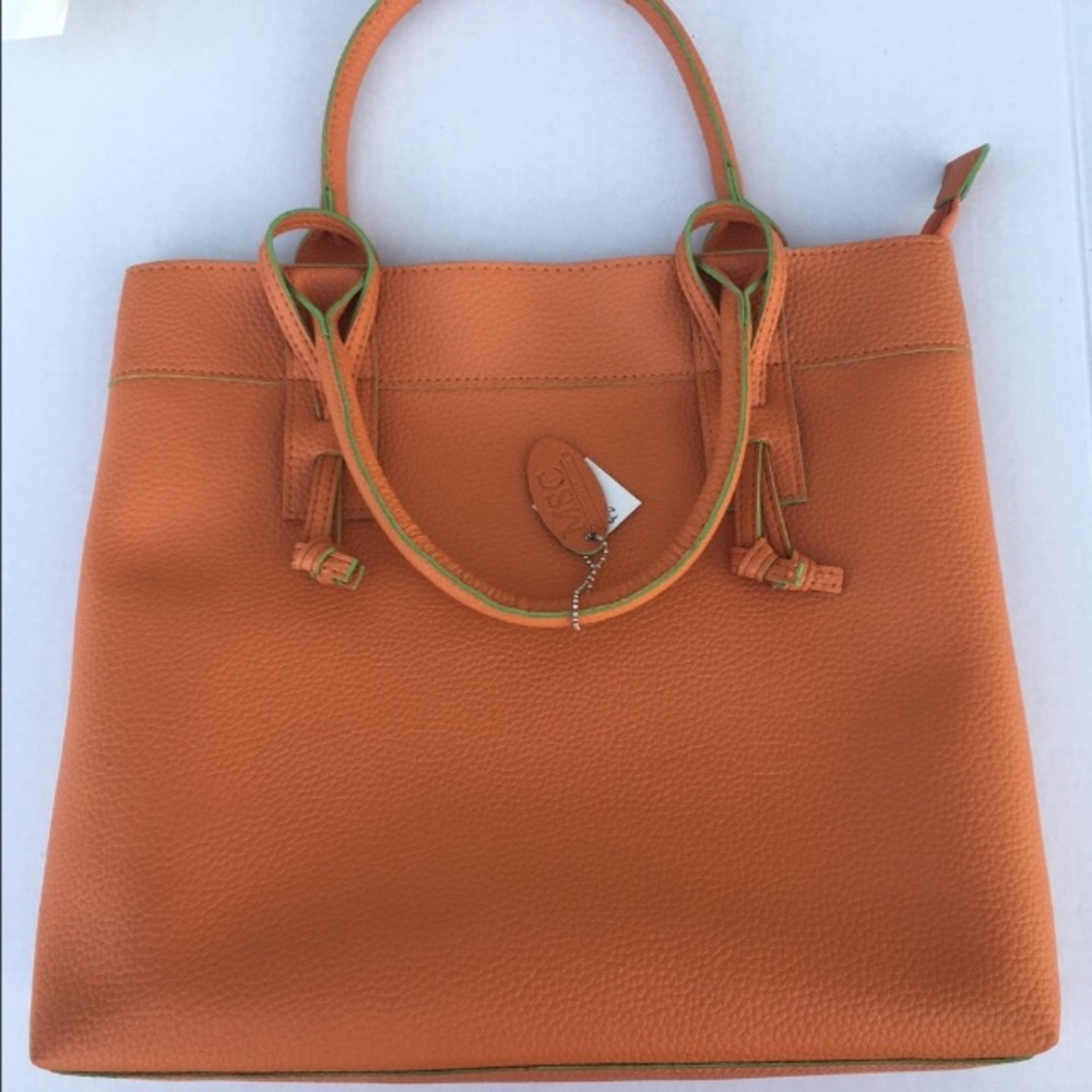 BNWT MSC Main Street Collections Orange Purse