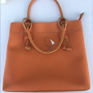 BNWT MSC Main Street Collections Orange Purse