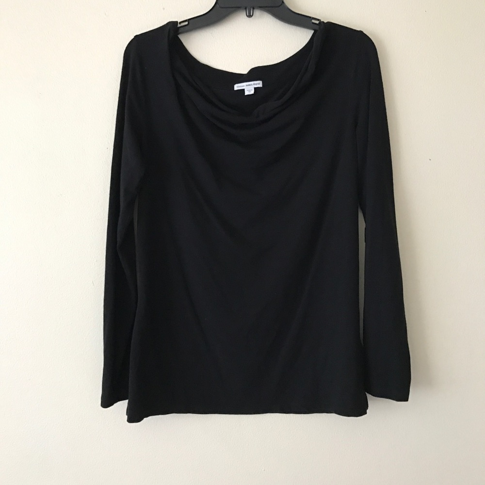 🔥SALE🔥 James Perse Black Cowl Neck Top