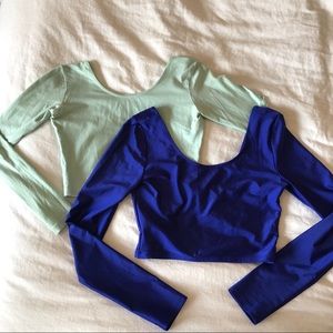 American Apparel // Forever 21 - crop tops