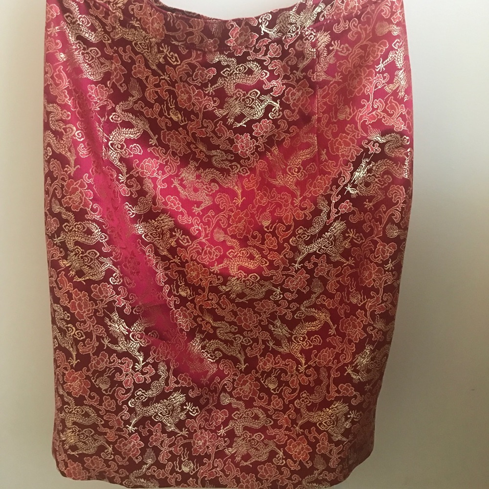 Asian-inspired skirt