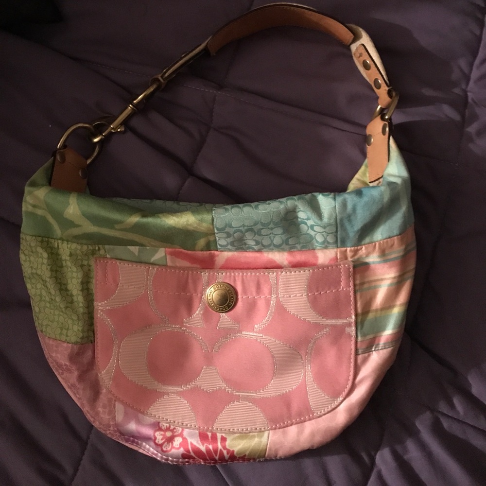 Coach patchwork bag- brand new